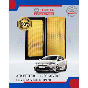 Air Filter-Toyota Vios Ncp150-Vios 2013-Avanza-Rush-Myvi-Aruz-TOYOTA ORIGINAL-17801-0Y040