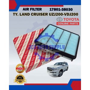 Air Filter-Toyota Land Cruiser UZJ200 VDJ200 URJ201 URJ202-Toyota Original-17801-38030