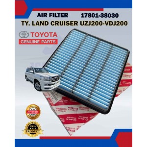 Air Filter-Toyota Land Cruiser UZJ200 VDJ200 URJ201 URJ202-Toyota Original-17801-38030