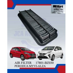 Air Filter-Perodua Myvi-Alza-FilGard-17801-BZ030