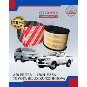 Air Filter-Toyota Hilux Kun25-Kun50-Innova Tgn40-TOYOTA ORIGINAL-17801-YZZA1
