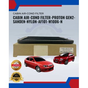 Cabin Air-Cond Filter-Proton Gen2(Sanden-Nylon)-AF101-W1006-N