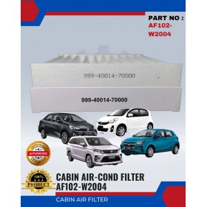 Cabin Air-Cond Filter-Perodua Axia-Myvi Lagi Best-Alza-Bezza-AF102-W2004