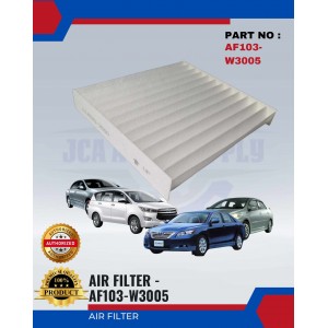 Toyota Camry ACV40 - Vios NCP93 - NCP150 - Innova - Hilux KUN25 - Altis Air-Cond Filter - AF103-W3005
