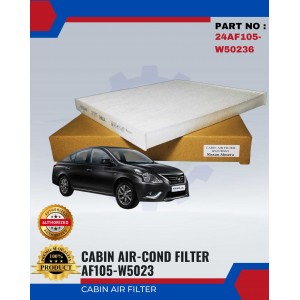 Cabin Air-Cond Filter-Nissan Almera N17-AF105-W5023