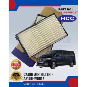 Cabin Air Filter-Hyudai Starex-HCC-AF106-W6017