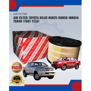 Air Filter-Toyota Hilux Kun25-Kun50-Innova Tgn40-17801-YZZA1