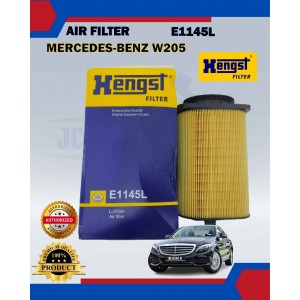 Air Filter-Mercedes Benz C-Class W205 C180 C250, E-Class W212 E200 E250-Hengst-E1145L