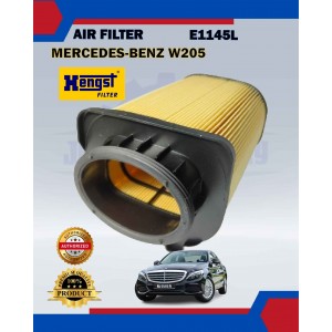 Air Filter-Mercedes Benz C-Class W205 C180 C250, E-Class W212 E200 E250-Hengst-E1145L Air Filter-Mercedes Benz C-Class W205 C180 C250, E-Class W212 E200 E250-Hengst-E1145L