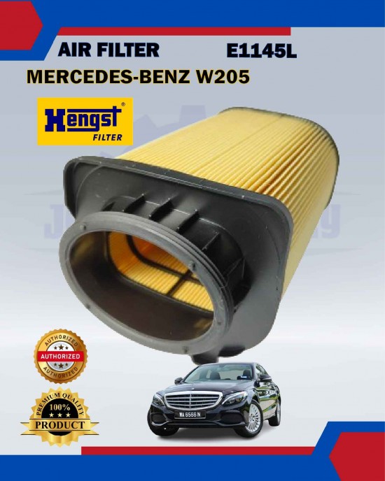 Air Filter-Mercedes Benz C-Class W205 C180 C250, E-Class W212 E200 E250-Hengst-E1145L image