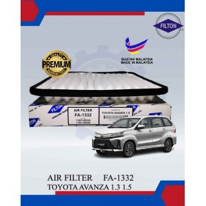 Air Filter-Toyota Avanza 1.3-1.5-Rush-FILTON-FA-1332-17801-BZ050-17801-BZ060