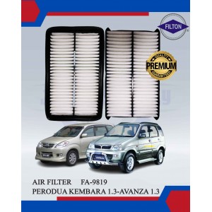 Air Filter-Perodua Kembara 1.3-Toyota Avanza 1.3-FILTON-FA-9819-17801-87Z09-17801-87401