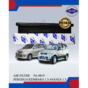 Air Filter-Perodua Kembara 1.3-Toyota Avanza 1.3-FILTON-FA-9819-17801-87Z09-17801-87401