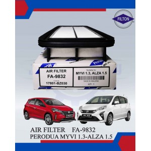 Air Filter-Perodua Myvi 1.3-Alza 1.5-FILTON-FA-9832-17801-BZ030