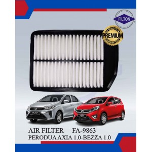 Air Filter-Perodua Axia 1.0-Bezza 1.0-FILTON-FA-9863-17801-BZ140