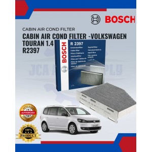Cabin Air Cond Filter-Volkswagen Touran 1.4-BOSCH-R2397
