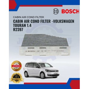 Cabin Air Cond Filter-Volkswagen Touran 1.4-BOSCH-R2397