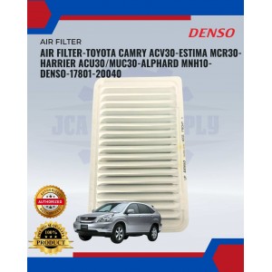 Air Filter-Toyota Camry ACV40-Estima MCR30-Harrier ACU30 MUC30-Alphard MNH10-DENSO-MA260300-01403Z
