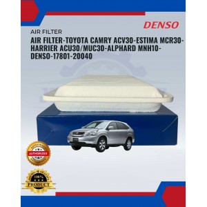 Air Filter-Toyota Camry ACV40-Estima MCR30-Harrier ACU30 MUC30-Alphard MNH10-DENSO-MA260300-01403Z Air Filter-Toyota Camry ACV40-Estima MCR30-Harrier ACU30 MUC30-Alphard MNH10-DENSO-MA260300-01403Z
