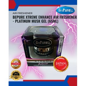 BePure Xtreme Enhance Air Freshener - Platinum Musk Gel (65ml)
