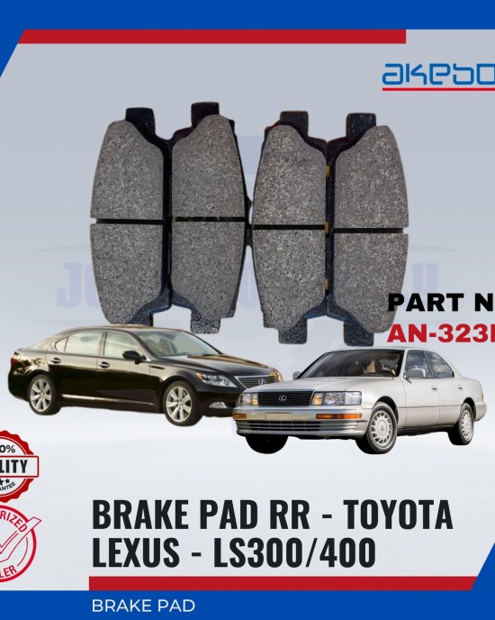 Front Brake Pad-Toyota Lexus-LS300-LS400-AKEBONO-AN-323K Brake System image