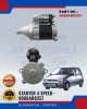 Perodua Kancil 660 Starter 4 Speed - BOSCH - 0986AR0257 Alternator - Starter image