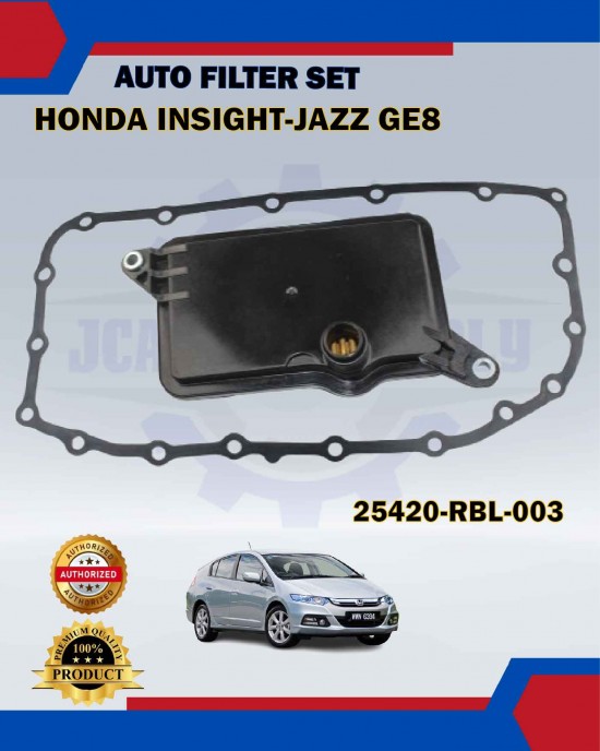 Auto Filter Complete Set-Honda Insight-Jazz GE8-CRZ-CIVIC FB TRO 1.5-ACCORD TAO-T2A-SDA-ODYSSEY RB3-CITY TMO-25420-RBL-003/25430-PLR-003-JR image