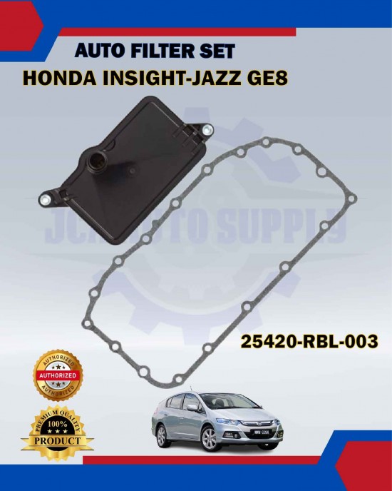 Auto Filter Complete Set-Honda Insight-Jazz GE8-CRZ-CIVIC FB TRO 1.5-ACCORD TAO-T2A-SDA-ODYSSEY RB3-CITY TMO-25420-RBL-003/25430-PLR-003-JR image