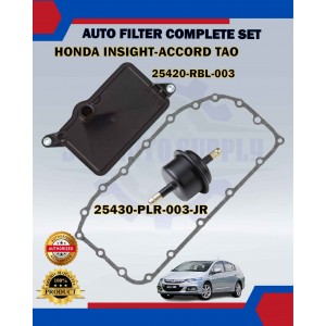 Auto Filter Complete Set-Honda Insight-Jazz GE8-CRZ-CIVIC FB TRO 1.5-ACCORD TAO-T2A-SDA-ODYSSEY RB3-CITY TMO-25420-RBL-003/25430-PLR-003-JR