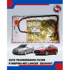 CVT Auto Transmission Filter With Gasket-Proton Inspira 2.0-Mitsubishi Lancer 2.0 GT-ASX-Nissan Syplhy G11-Nissan Teana-QHUK-2824A007