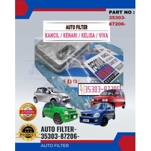 Auto Transmission Filter-Kancil-Kenari-Kelisa-Viva-35303-87206-MIKADO JAPAN