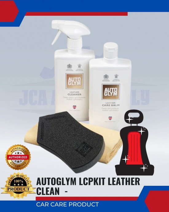 Autoglym LCPKIT Leather Clean and Car Care Products image