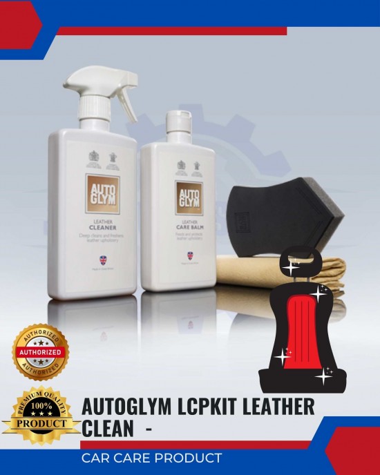 Autoglym LCPKIT Leather Clean and Car Care Products image