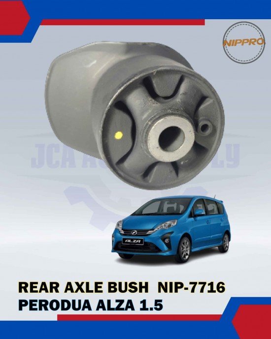 Showing image for Rear Axle Bush-Perodua Alza 1.5 2009-2022-NIPPRO-NIP-7716 Rear Axle Bush-Perodua Alza 1.5 2009-2022-NIPPRO-NIP-7716 image