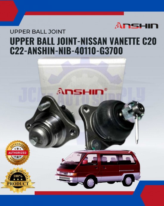 Upper Ball Joint(2 Pcs)Anshin-Nissan Vanette C20 C22-NIB-40110-G3700 image