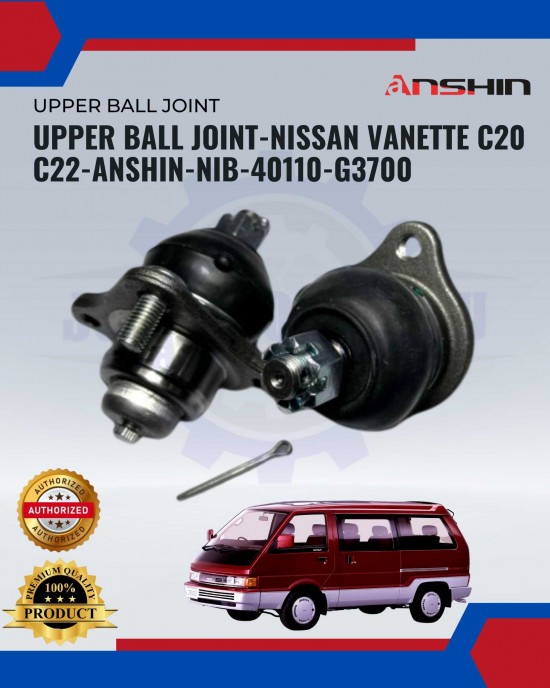 Upper Ball Joint(2 Pcs)Anshin-Nissan Vanette C20 C22-NIB-40110-G3700 image