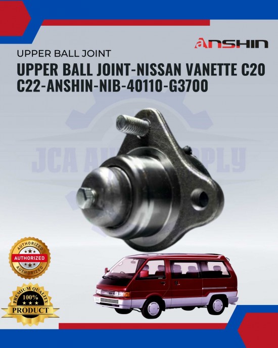 Upper Ball Joint(2 Pcs)Anshin-Nissan Vanette C20 C22-NIB-40110-G3700 image