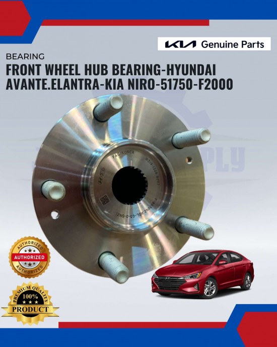 FRONT WHEEL HUB BEARING-HYUNDAI AVANTE.ELANTRA-KIA NIRO-51750-F2000 image