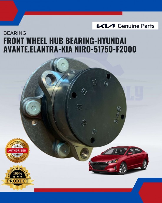 FRONT WHEEL HUB BEARING-HYUNDAI AVANTE.ELANTRA-KIA NIRO-51750-F2000 image