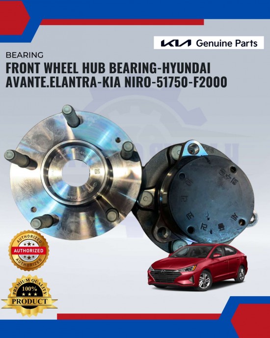 FRONT WHEEL HUB BEARING-HYUNDAI AVANTE.ELANTRA-KIA NIRO-51750-F2000 image