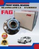 Front Wheel Hub Bearing-Nissan Livina-Latio 1.6-FAG-E714806810 Bearing and Oil Seals image