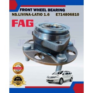 Front Wheel Hub Bearing-Nissan Livina-Latio 1.6-FAG-E714806810