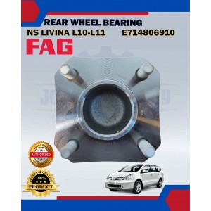 Rear Wheel Hub Bearing-Nissan Livina-Latio-FAG-E714806910