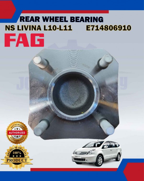 Rear Wheel Bearing-Nissan Livina L10-L11-FAG-E714806910 Bearing and Oil Seals image