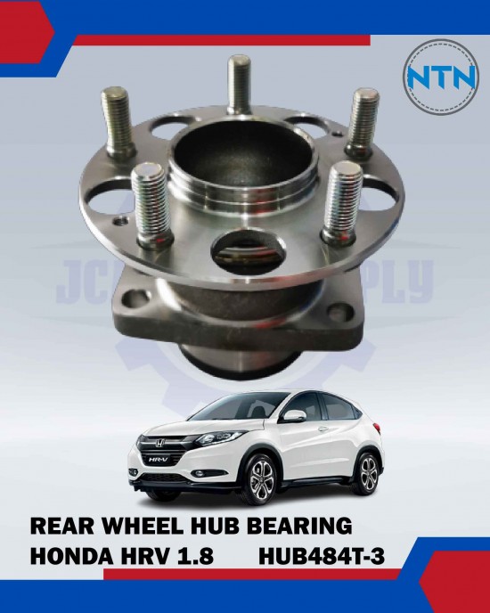 Rear Wheel Hub Bearing-Honda HRV 1.8 T7A 2016-NTN-HUB484T-3 Bearing and Oil Seals image