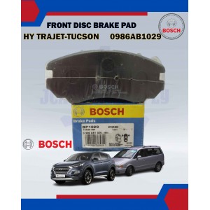 Front Disc Brake Pad Set-Hyundai Trajet-Tucson-Sonata 5-6-BOSCH-0986AB1029