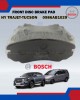 BOSCH FRONT DISC BRAKE PAD SET-HYUNDAI TRAJET, TUCSON, SONATA 5, 6-0986AB1029 Brake System image