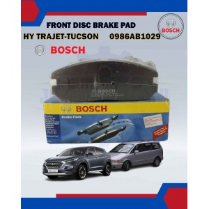 Front Disc Brake Pad Set-Hyundai Trajet-Tucson-Sonata 5-6-BOSCH-0986AB1029