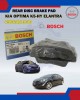 REAR DISC BRAKE PAD SET-BOSCH-KIA OPTIMA K5 2011, HYUNDAI ELANTRA MD-0986AB1040 Brake System image