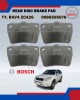 REAR DISC BRAKE PAD-BOSCH-TOYOTA RAV4 ZCA26-0986505076 Brake System image